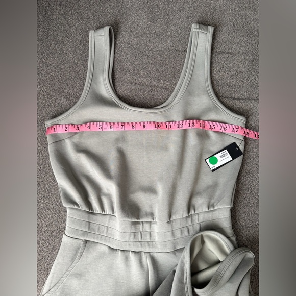 RD Style Khaki Sleeveless Romper - Picture 6 of 8